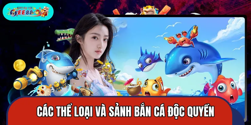 Sảnh bắn cá độc quyền chủ đề biển sâu huyền bí